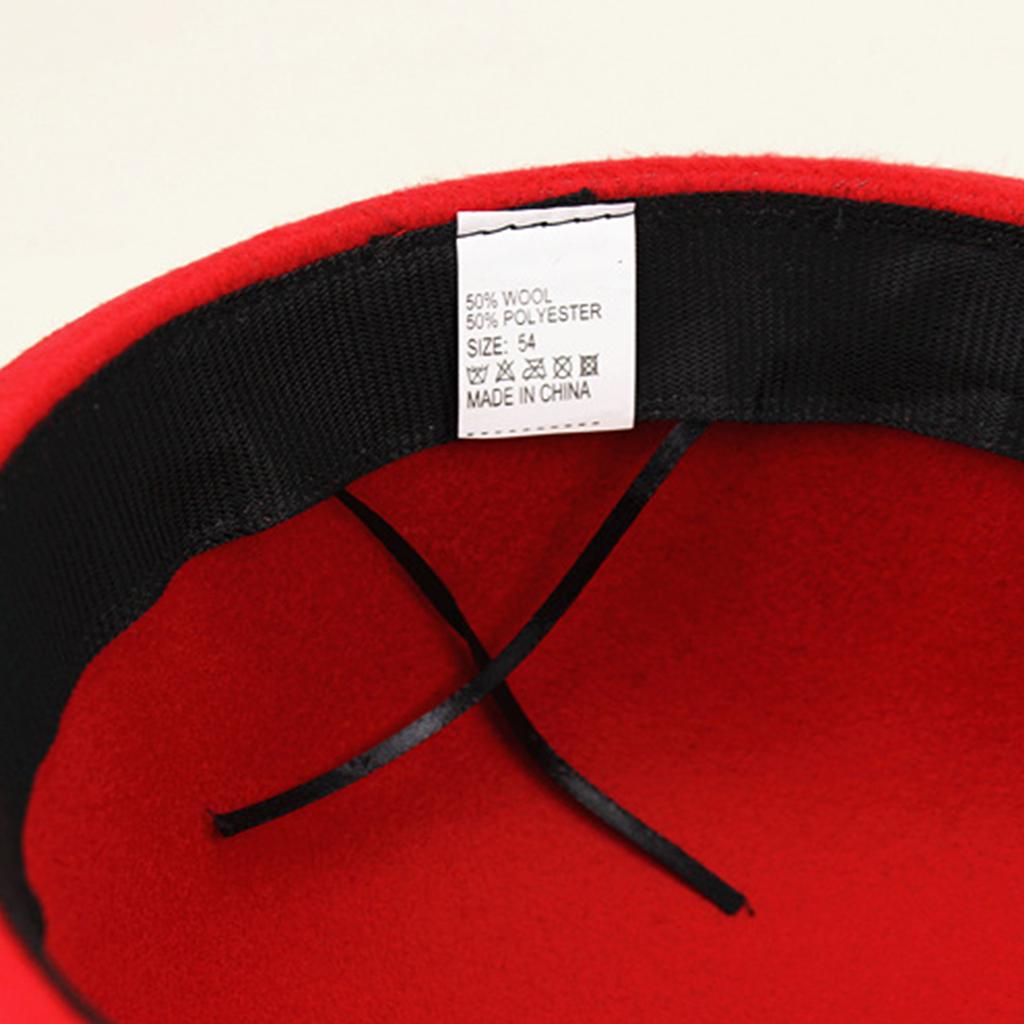 Kids' Black Party Hat Magician Derby Hat Short Brim Fedora Top Hat for Dress Up and Victorian Costume Parties