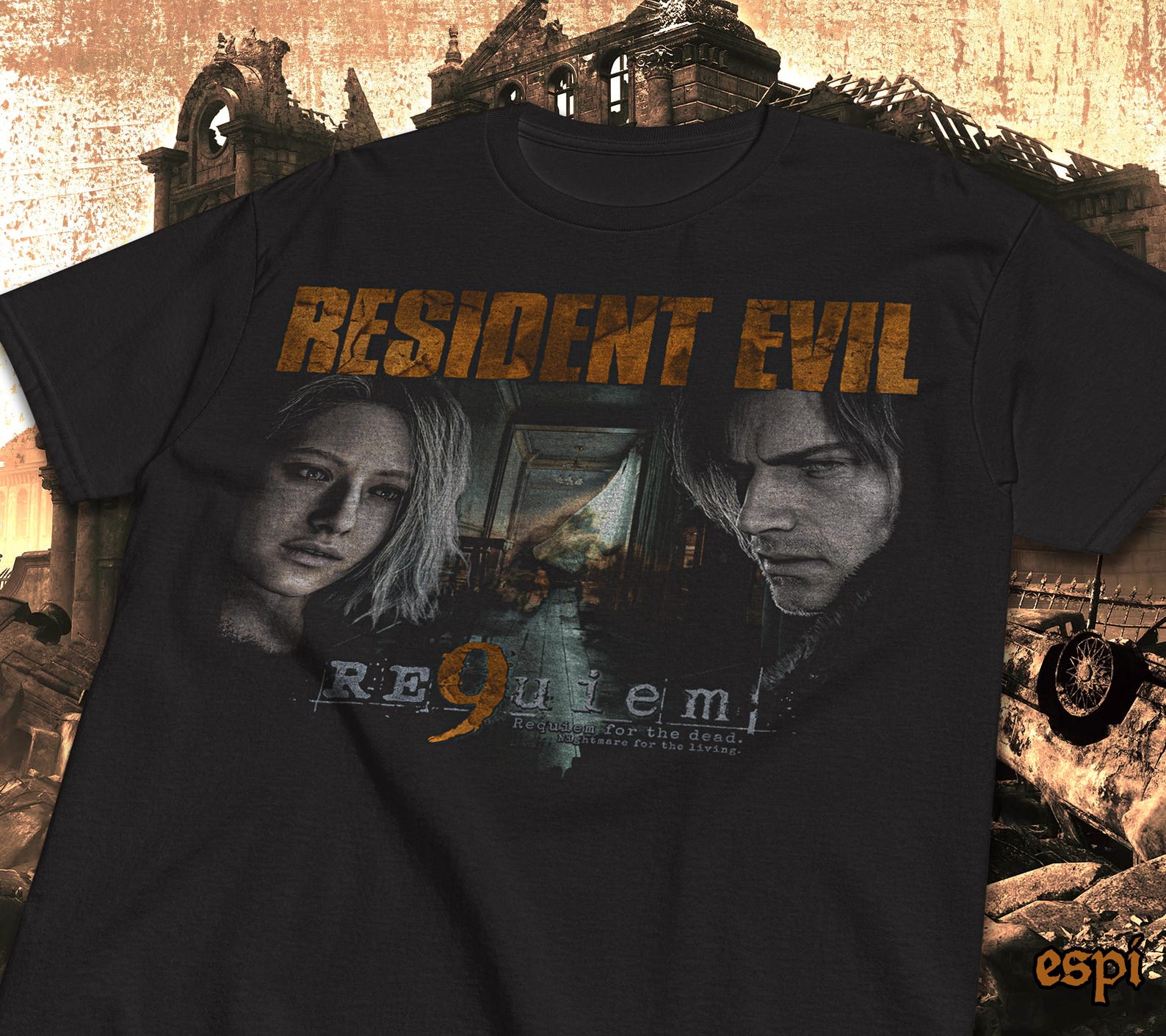 Resident Evil 9 T shirt - Requiem S