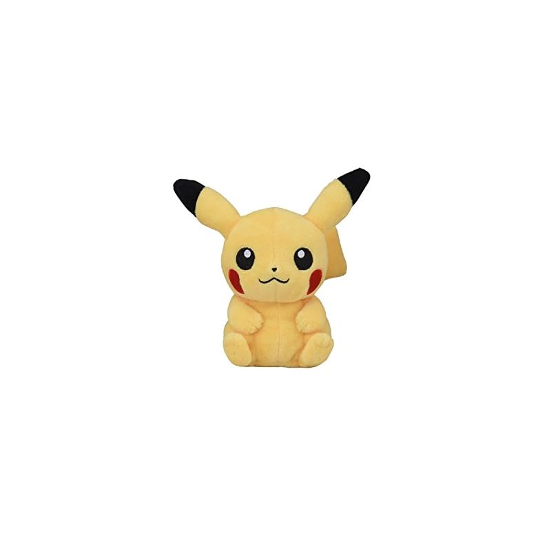 Pokémon Center Original Plush Toy: Pokémon fit Pikachu, 12 x 12 x 8 cm (H x W x D)