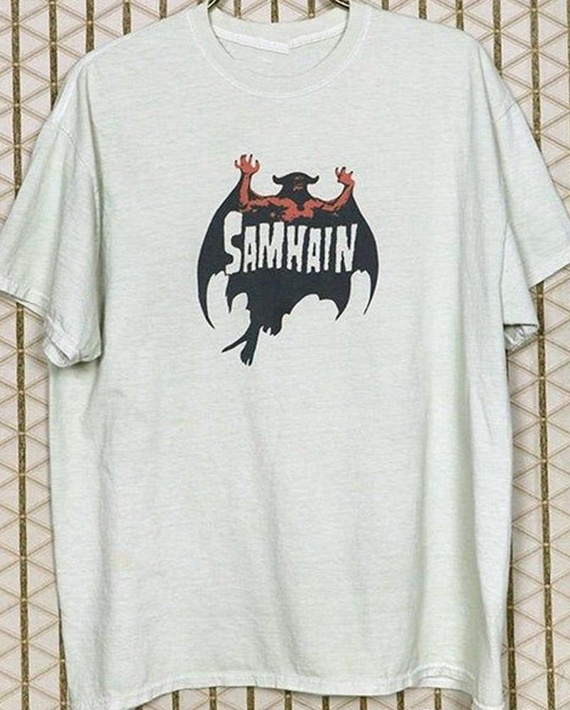 Samhain Band HALLOWEEN T-shirt WHITE Unisex S to 5Xl 1F1060 Unisex T-Shirt XXXL