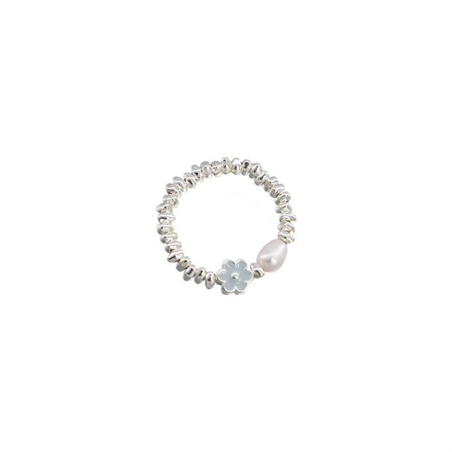 925 Sterlingsilber Damen Offener Bandring - Nicht anlaufend, Vielseitiger kleiner Fingerring, High-End Modedesign