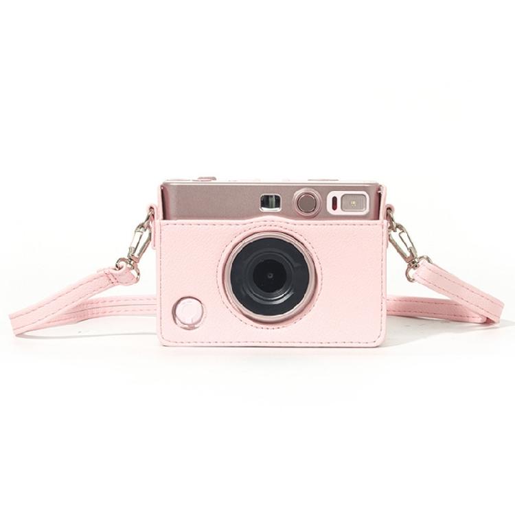 Stylish Lightweight Crossbody Bag For Mini EVO Cameras Shockproof Padding Adjustable Shoulder Strap Retro Design