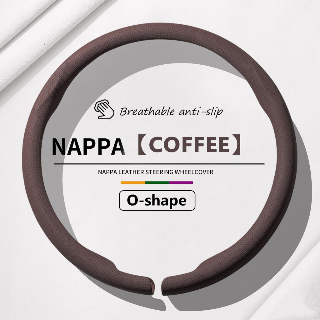Breathable Leather D cut Auto Steering Wheel Cover For Volkswagen VW Golf 7 MK7 Golf 8 Mk8 Tiguan MK2 Polo Ultra-Thin Non-Slip