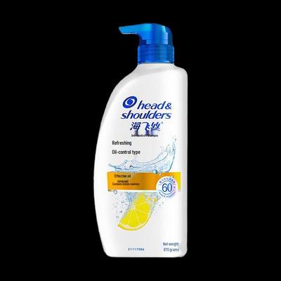 Head & Shoulders Gaivinantis šampūnas nuo pleiskanų riebiai galvos odai