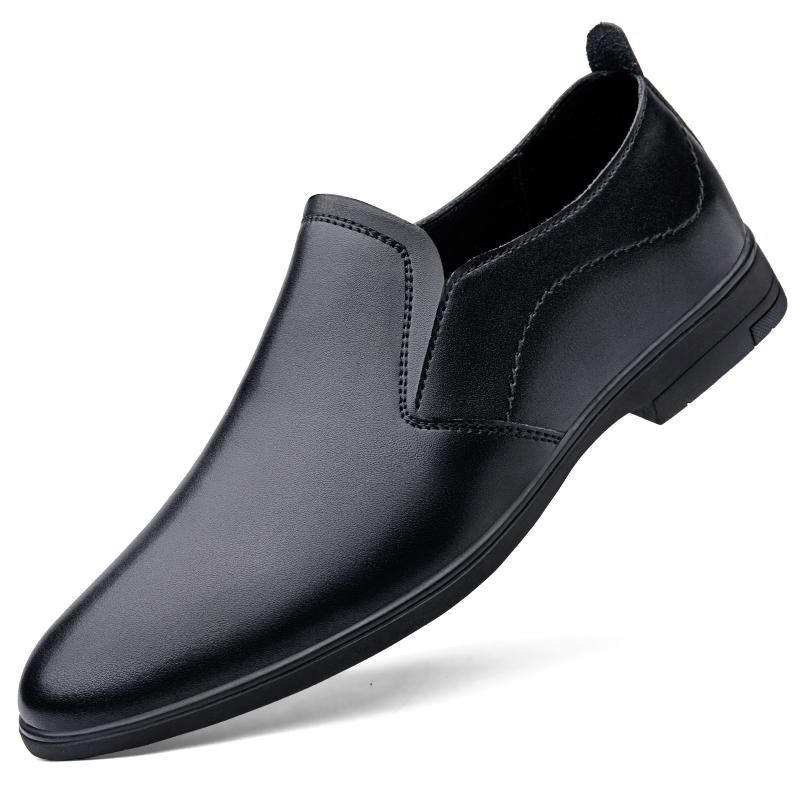 

Men All Season Shoes Lace Up Leather Casual Comfortable Wear For Daily Use Durable Material With Good Quality 45