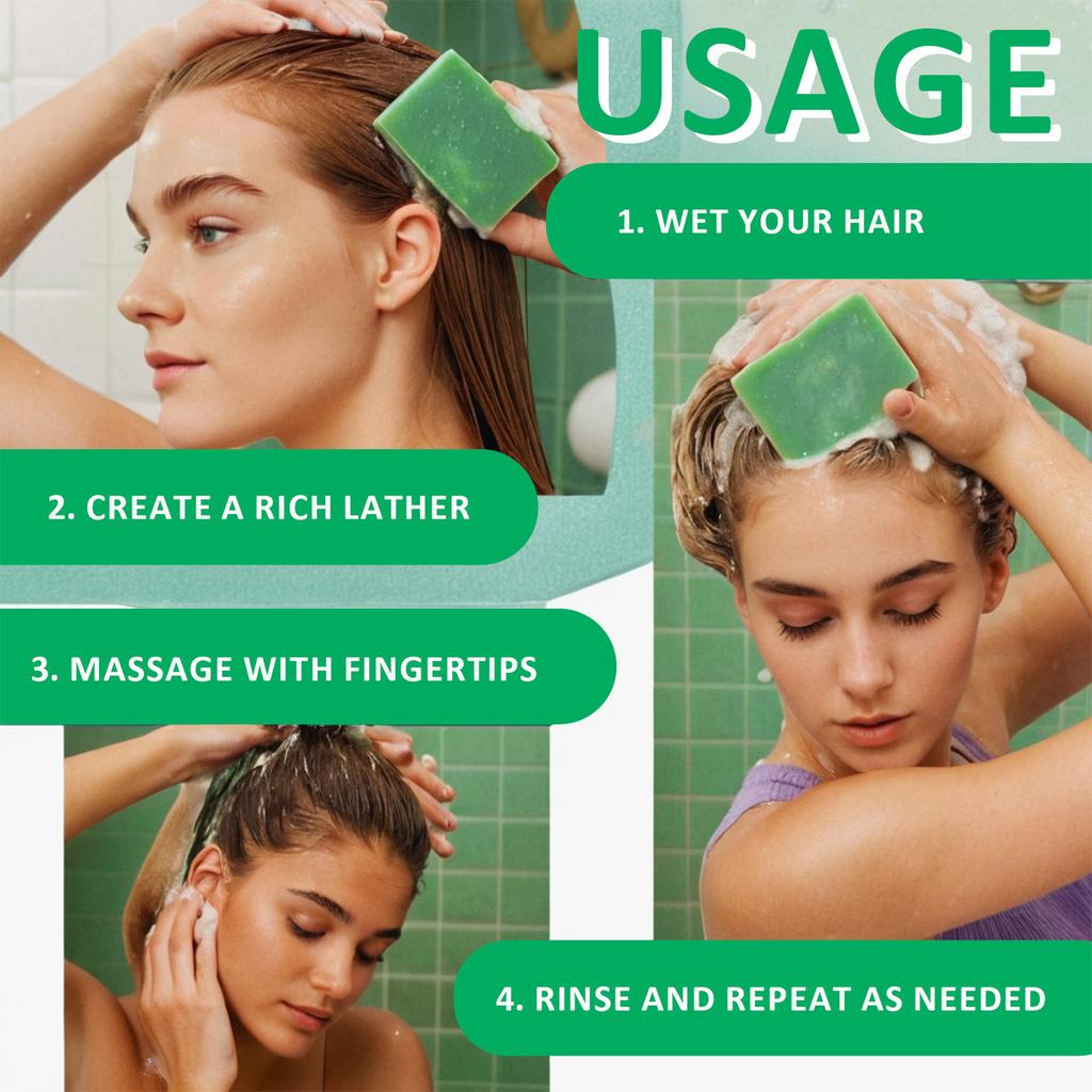 Shampoo Soap Repairs Hair And Frizz Hair Conditioner Soap