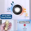 Classic Design Black LED Metal Doorbell Push Button