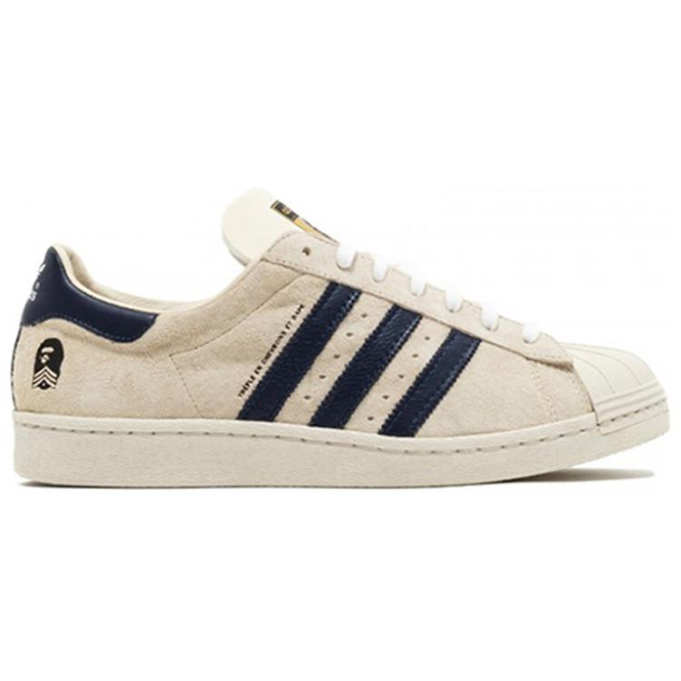 Superstar A Bathing Ape x Superstar Adidas Originals 80s 'Tan' G46393