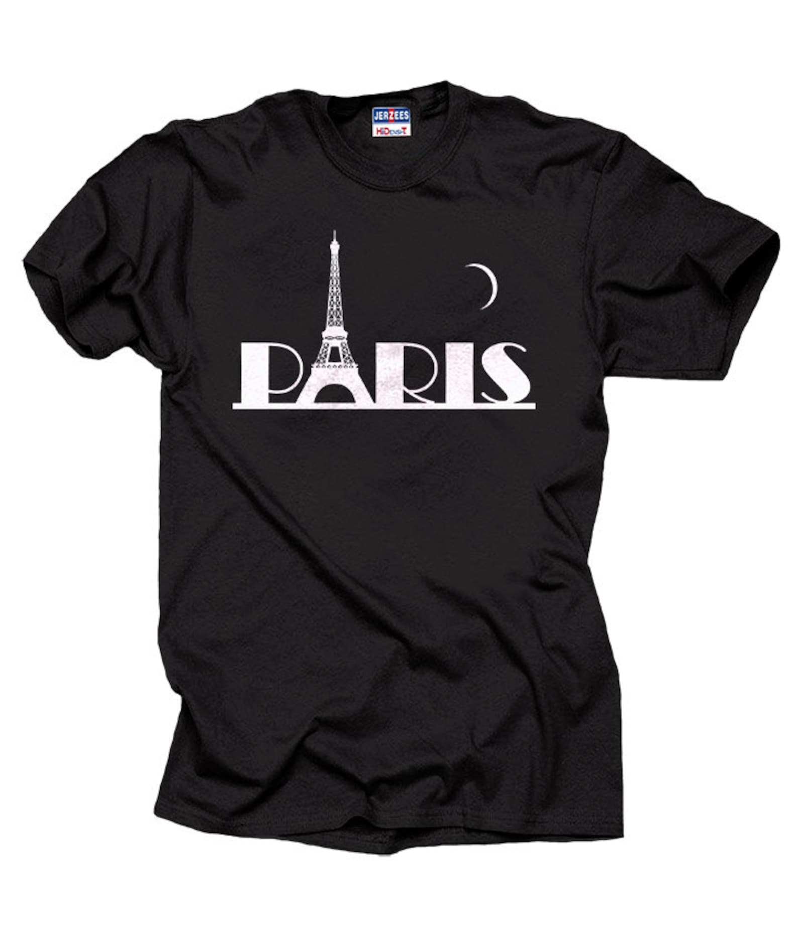 Paris T-Shirt Stylish Creative France Tee Shirt 3XL
