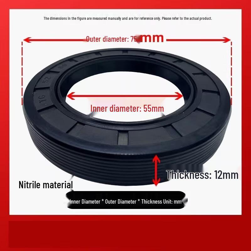 Nitrile Skeleton Oil Seal with Combination Gasket