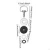 4x Roof Pins Quick Release Bolts Accessories 715003815 Simple Installation Lightweight Compatible