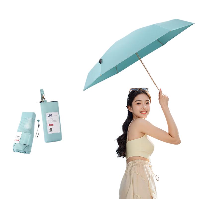 UV Protection Six-Fold Sun/Rain Umbrella