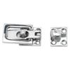 2pcs 316 Stainless Steel Lockable Door Latch Heavy Duty Anti Rattle Fastener Clamp for Marine