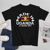 More Design Uganda Flag Ugandans Unisex Tshirt Tees Tshirt Oneck T Shirts Unisex Boys Clothing 100 Cotton