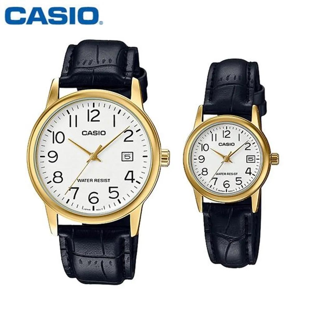 Cio Watch MTP-V002GL-7B2D / LTP-V002GL-7B2D Men s Wristwatch Couple Watch Leather Band CIO Men s MTP-V002GL-7B2D
