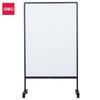 Deli 50060 Mobile Tempered Glass Whiteboard Partition