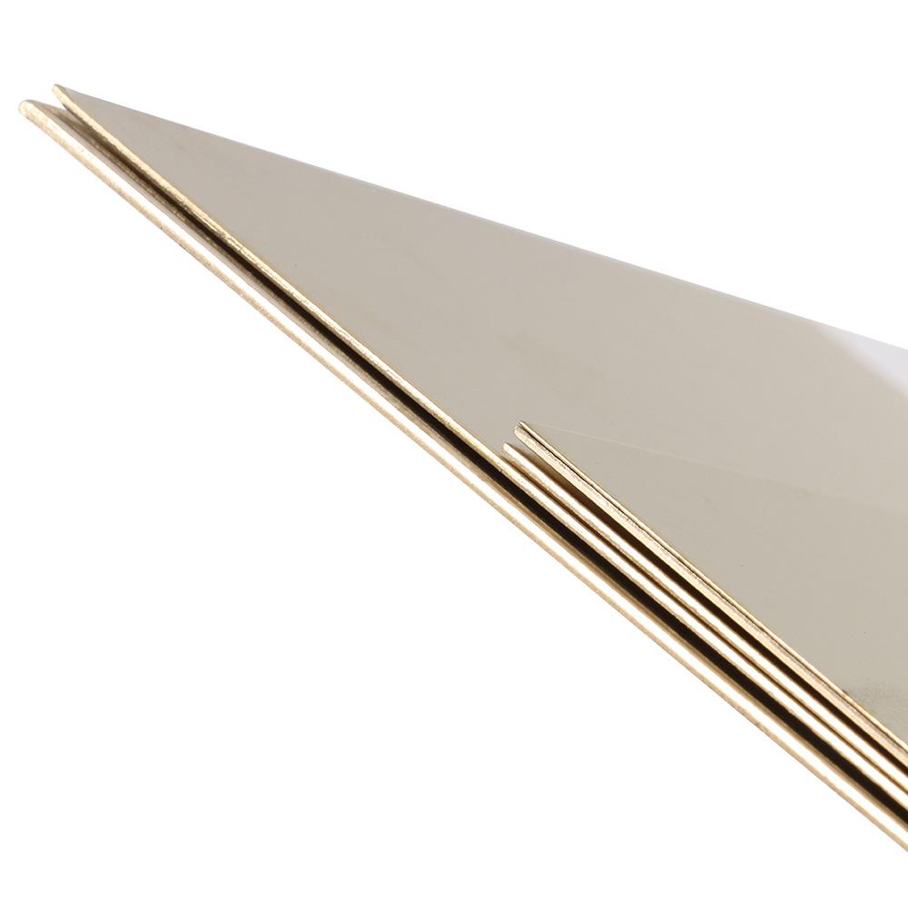 150x150mm Metallbleche Platten Quadrat Messingpad Praktisches Messingblech CNC Rahmen Modell Form