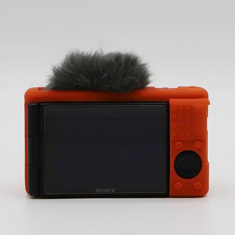 ZV1 Silicone Armor Skin Case Camera Body Cover Protector for Sony ZV-1 Digital Cameras