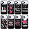 Funny I Love Nursing Mobile Phone Case for IPhone 17 AIR 16pro Max 15 14 13 12 11 Bumper Cover