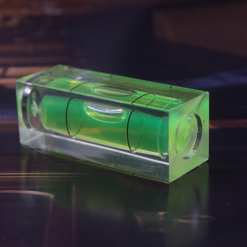Pack Of 5/10 Small Green Level Gauges with Glowing Function Level Measuring Instrument for Stable Horizontal Reference