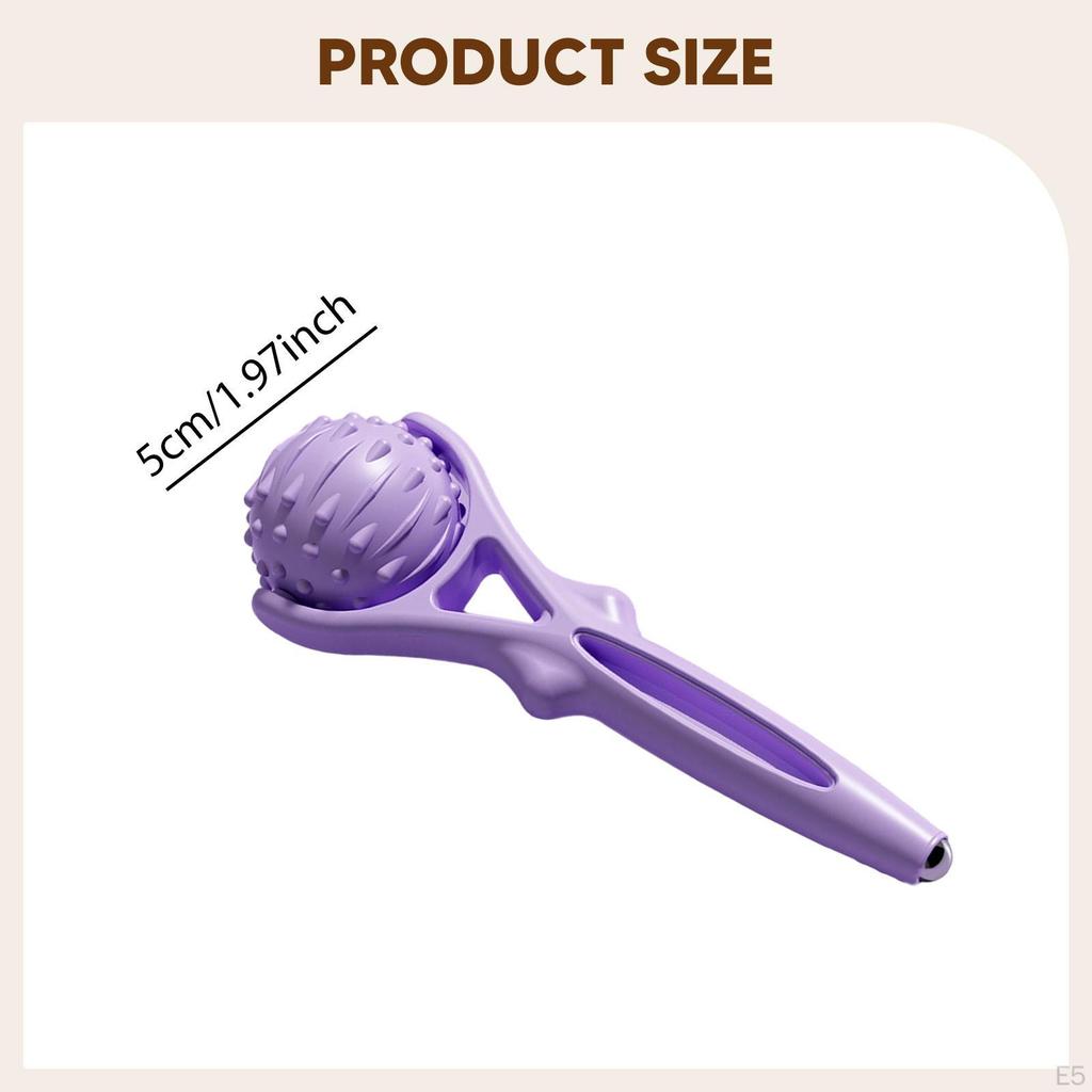 Handheld Massage Roller Acupoint Comfortable for Travel Easy to Carry Effective Convenient Leg