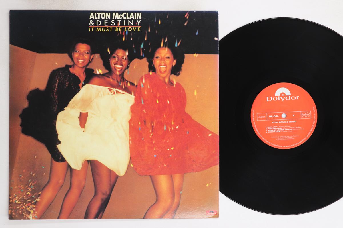 

LP Record ALTON MCCLAIN & DESTINY - Alton Mcclain & Destiny MR046 POLYDOR 1979 Japan Soul/Funk Used
