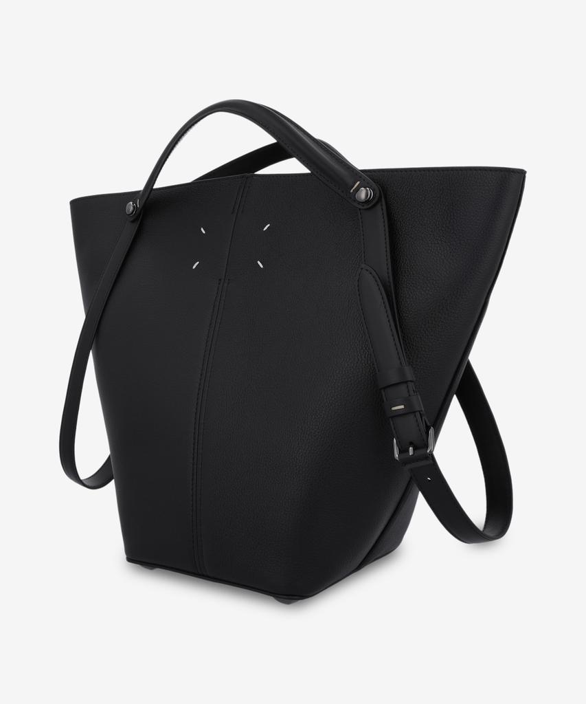 Maison Margiela Dressage Medium Shopper Bag - Black:Orange / Sb1Wd0039P7268Hb317