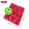 1/26 Large English Letters Silicone Chocolate Mold Cake Decorating Tools Bakeware Biscuit Accessories Kitchen