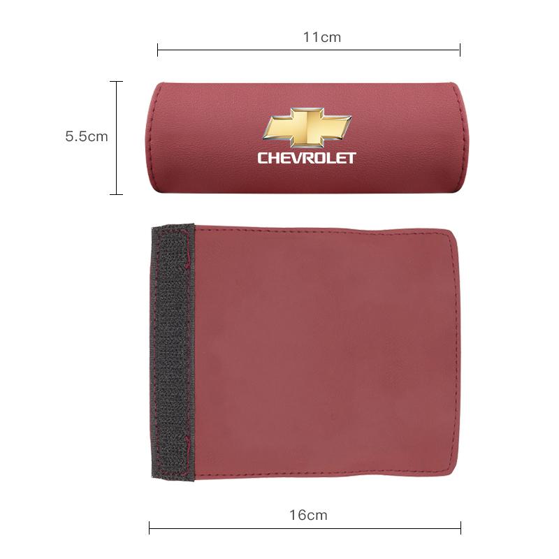 Car Door Handle Handrail Leather Protective Cover For Chevrolet Corvette Montana TrailBlazer Silverado Traverse Camaro Suburban