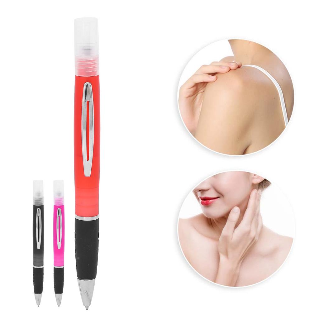 Parfüm-Sprühflasche für Stifte, tragbare 2-in-1-Parfüm-Füllflasche mit Kugelschreiber, 3 ml