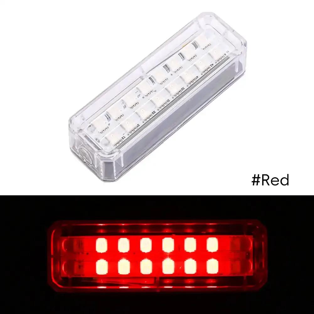 

Автомобильный предупреждающий свет на солнечной энергии Светодиодный фонарик Индикатор Ночной световой сигнал Стробоскопический предупреждающий свет Ходовой фонарь Прозрачный для всех транспортных средств красный