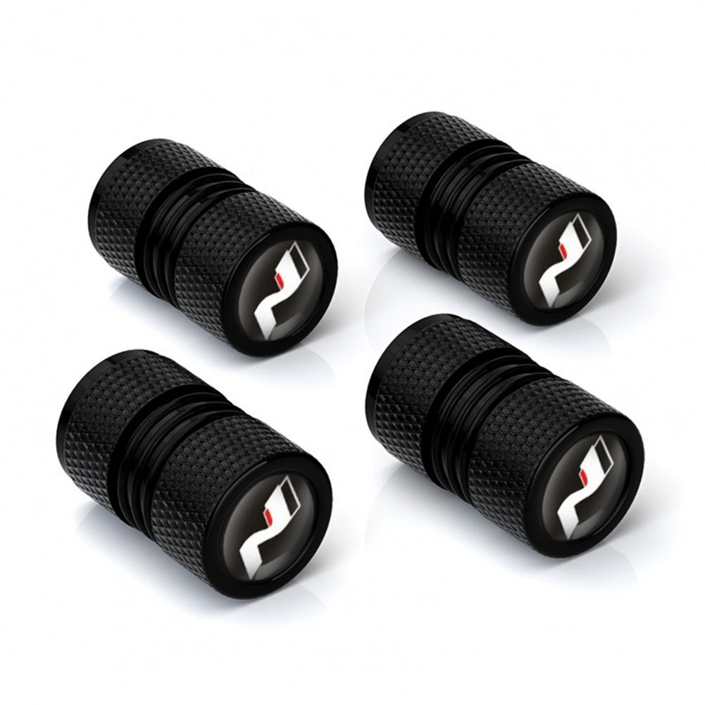 

Алюминиевые крышки клапанов Крышки клапанов шин из алюминиевого сплава, повышающие безопасность и безопасность вождения Высокие крышки клапанов чёрный