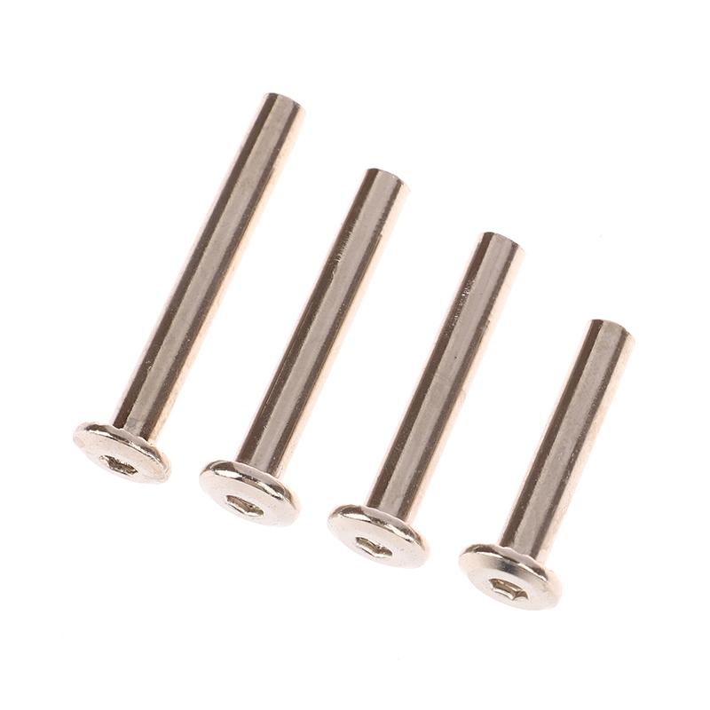 4Sets Stainless Steel Luggage Screws, Luggage Accessories Luggage Wheels Bolts Rivets 6*30-45Mm