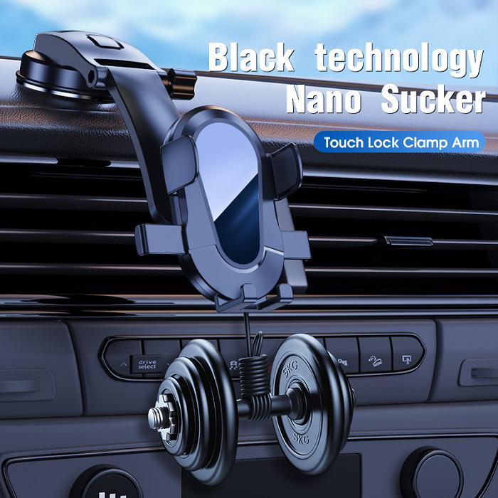 Universal Car Mount Phone Holder with Suction Cup Base Dashboard Car Cell Phone Stand For iPhone Samsung Google Huawei