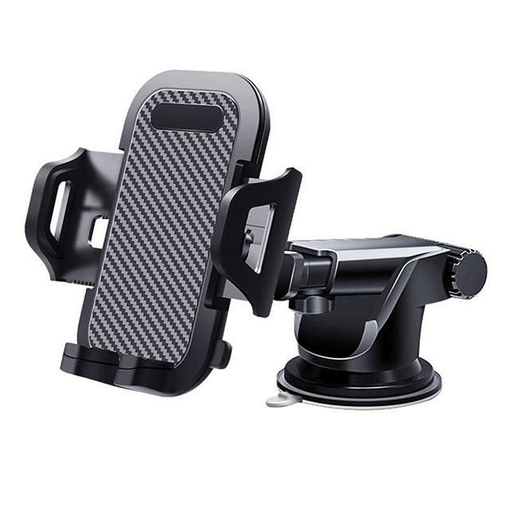 Universal Car Multi-Function Phone Holder with Suction Cup & Air Vent Mount