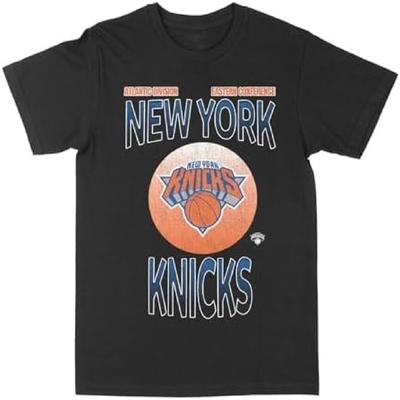 Philcos NBA New York Knicks NY Logo Black T-Shirt