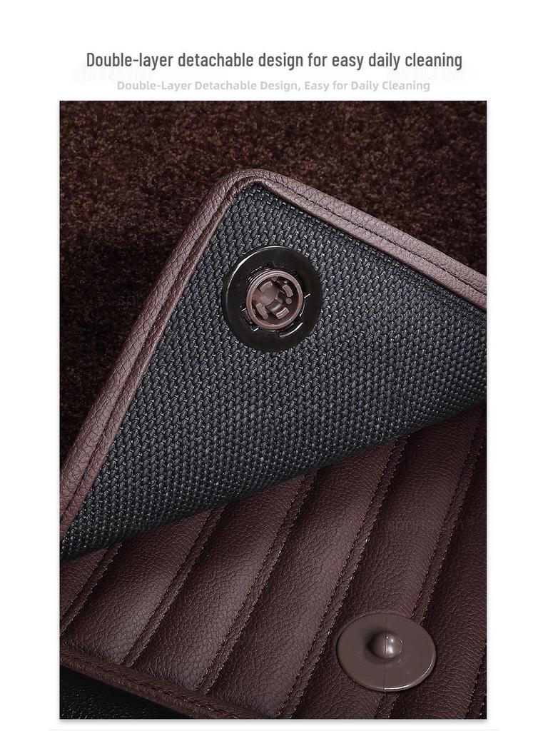 AITO M5 Ultra M7 Pro M8 Max M9 Electric Leather Car Floor Mats