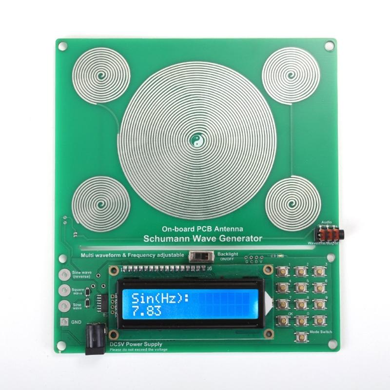 High Stability Schumann Generator with Adjustable Frequency 0.01Hz to 100000Hz Compact Design for Home Office Use