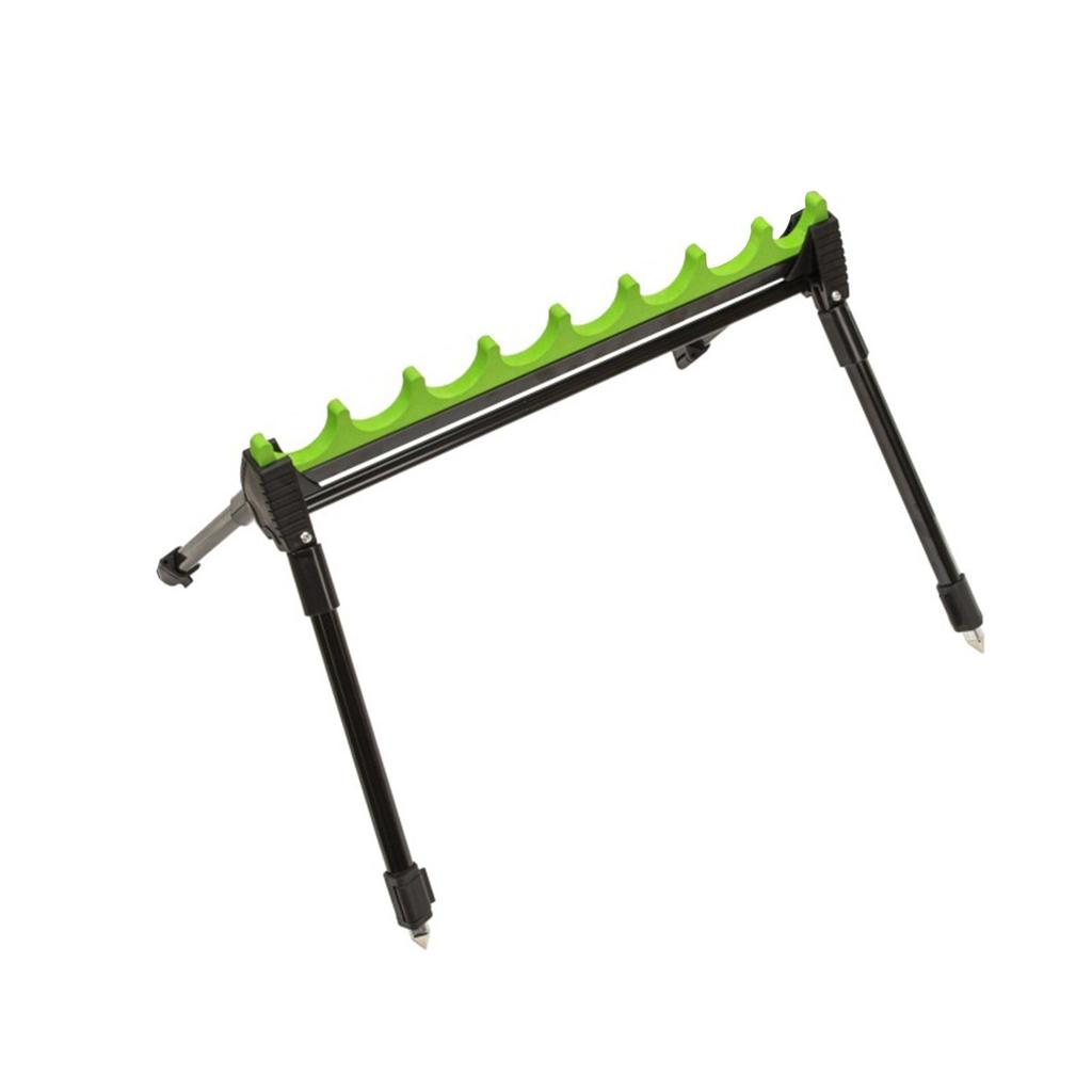Fishing Rod Rack Save Space Practical Display Stand for Garage Vehicle Truck 8holes 45x40x31cm