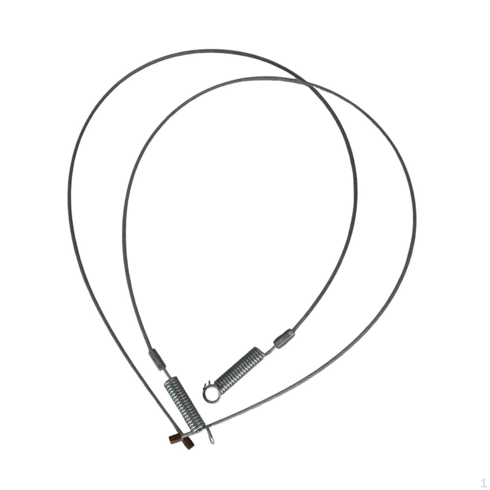 2Pcs Convertible Top Side Tension Cables Spare