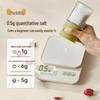 Deouxingguang Set of 3 Glass Quantitative Seasoning Jars