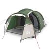 VidaXL 3 Person Camping Tent, Shade Tent with Carry Bag, Portable Awning with Sidewalls for 94386