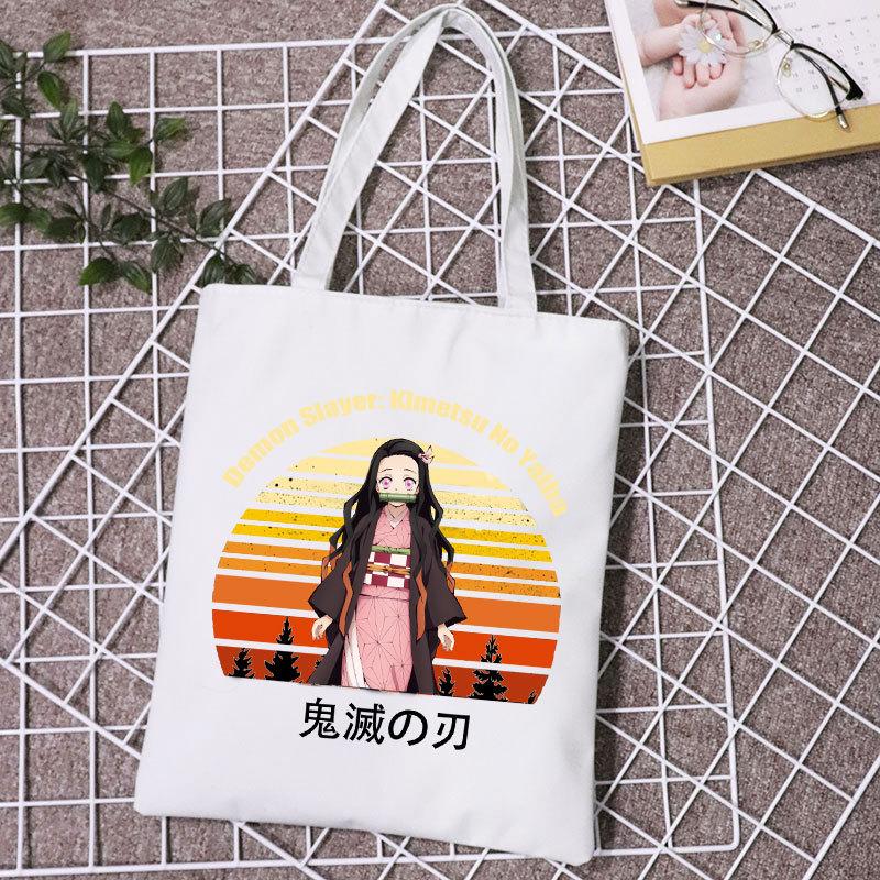 Grinding Anime Shoulder Bag Tote Bag Creative Shoulder Bag Tanujiro Satchel Comic-Con
