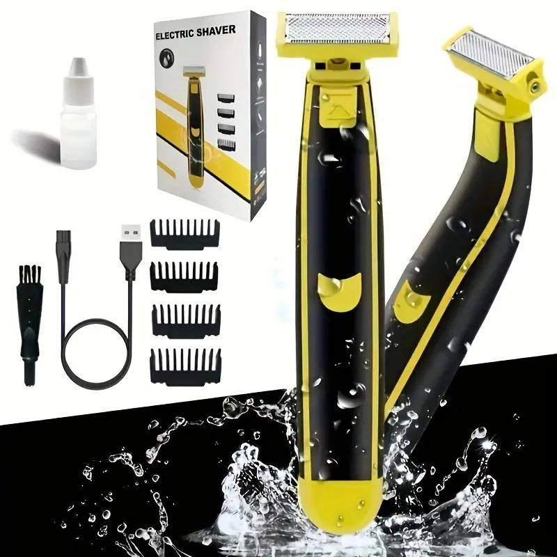 Electric Shaver for Men Beard Trimmer Razor Body Trimer USB Rechargeable Face Male Hair Shaving Machine