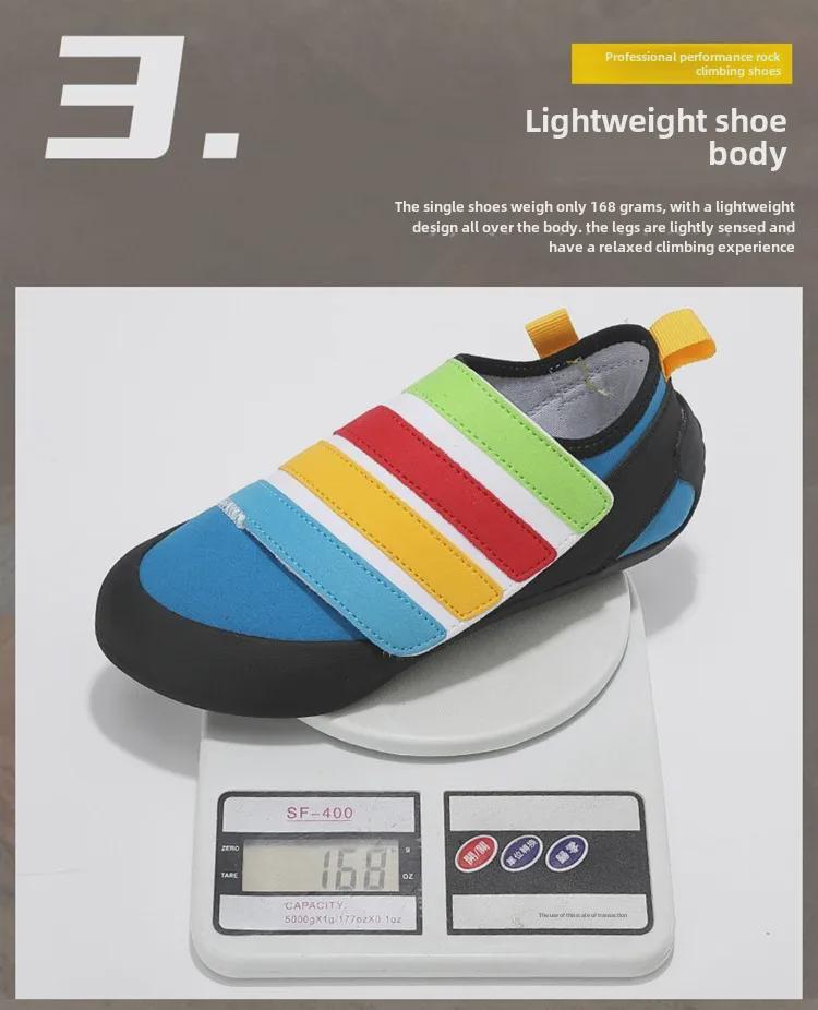 Kinder Profi Rutschfest Atmungsaktiv Indoor Kletterschuhe für Anfänger