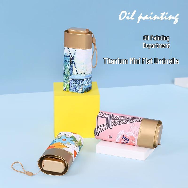 Nanqiao Titan Mini-Regenschirm für Ölmalerei