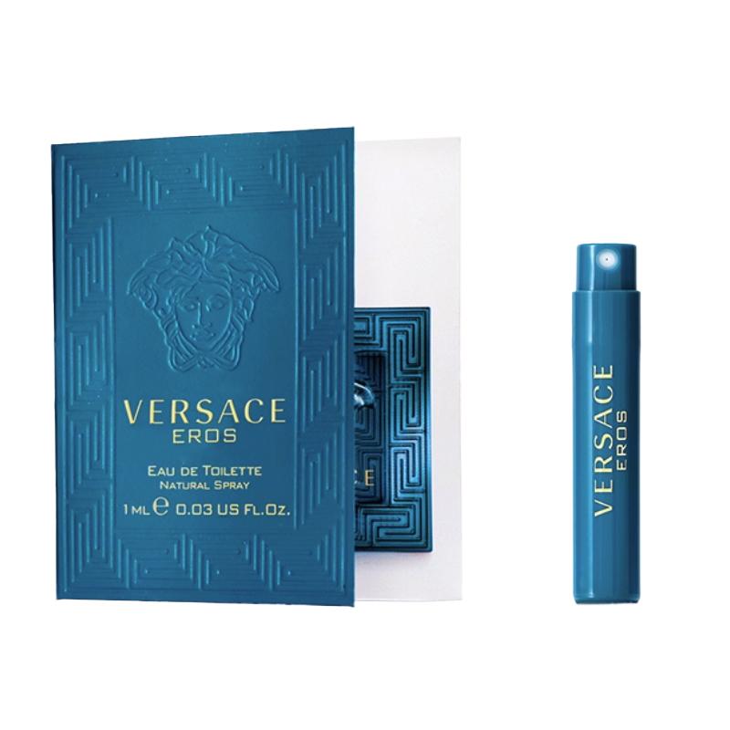 Versace EROS Eros Eros Water Sample Perfume Trial Pack Eau de Toilette EDT 28174157 EROS-1ml*1