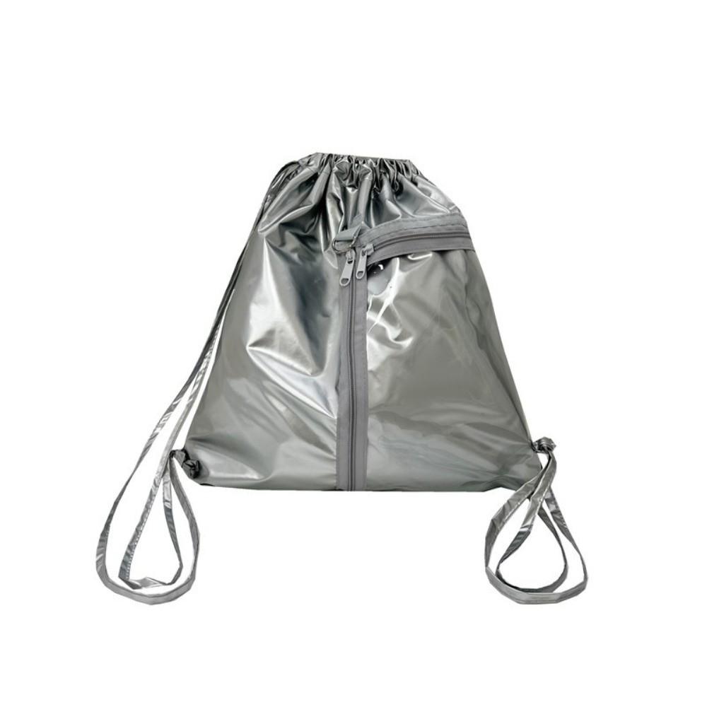 High Quality Transparent Drawstring Backpack Casual Multifunctional Doll Storage Bag Lightweight Large Capacity Shoulder Bag