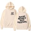 Funny Need Money Letter Print Hoodie Fashion Design Women's Sweatshirt Fleece Casual Streetwear Winter Autumn Hoodies Clothing
