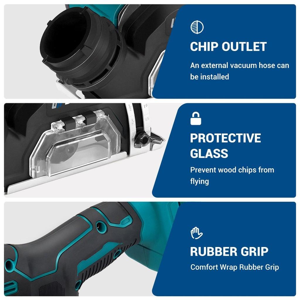 20000RPM Brushless Electric Circular Saw Multifunction Curved Cutting Saw Cordless Portable Woodworking Power Tool